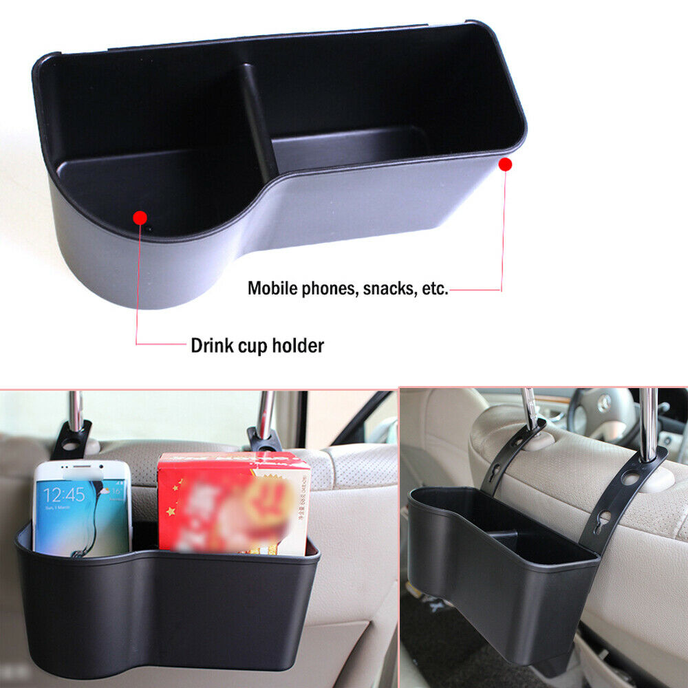 Car Seat Back Shelf Compartment Seat Back Hanging Bag Storage Pocket Non-slip