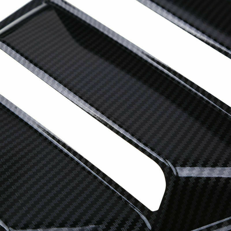 Carbon Fiber Side Vent Window Scoop Louver Cover Trim For Chevy Camaro 2016-2020