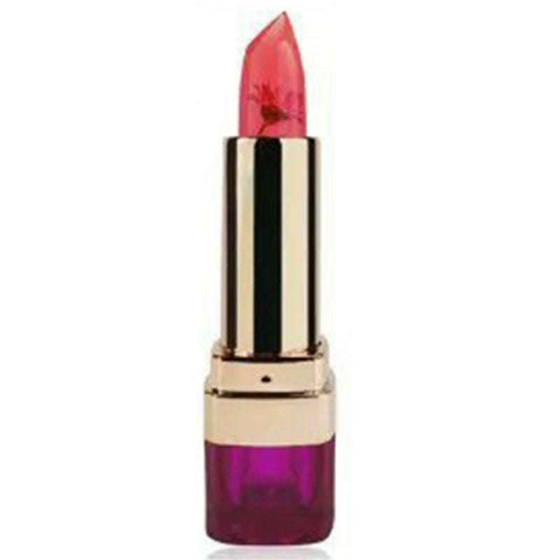 2pcs Moisturize Jelly Flower Lipsticks Color Changing Long Lasting Lip Gloss