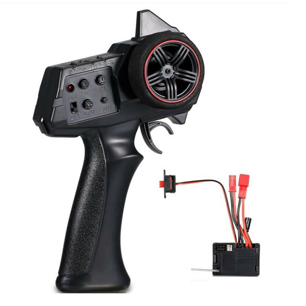 2.4G RC Car Remote Control 3CH Radio System Transmitter and Receiver