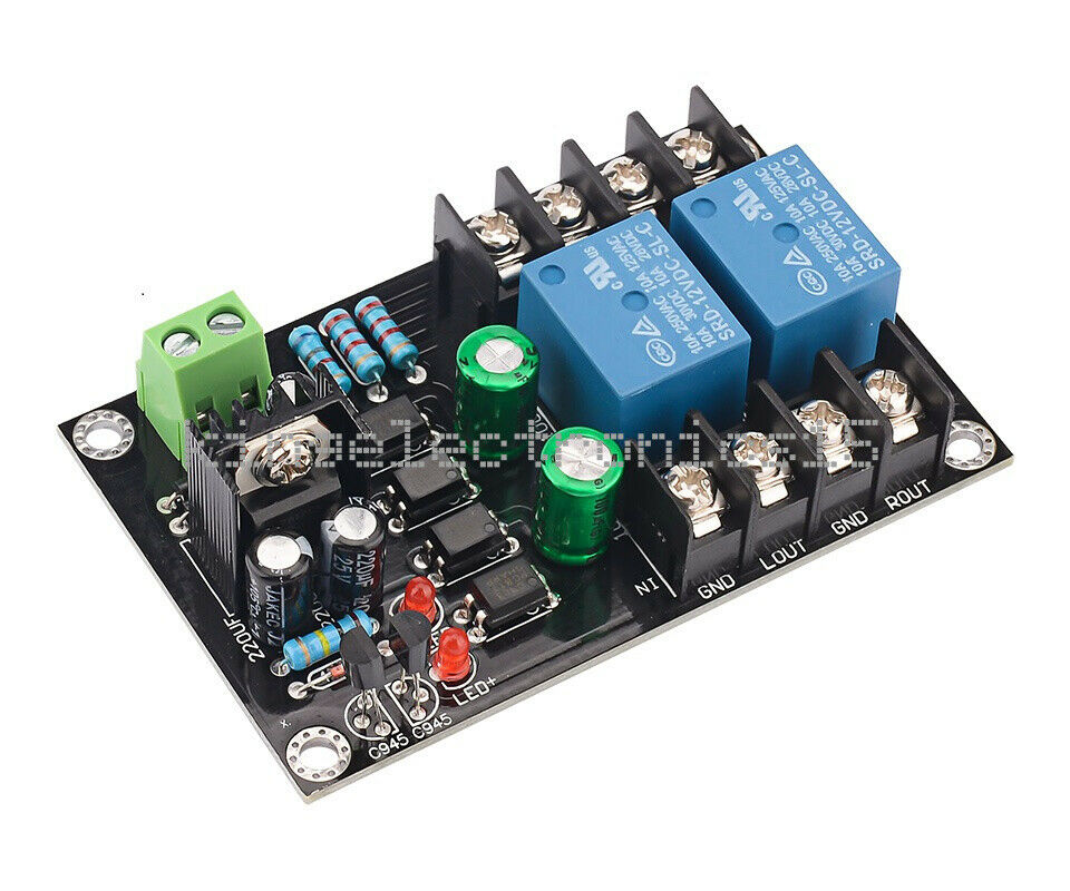 1PC 300W Digital Power Amplifier Protection Board Delay Relay Speaker Protection