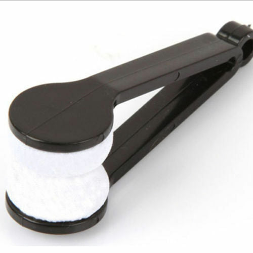 High quality 1x Glasses Sunglasses Eyeglass  Cleaner Cleaning Brush Wipe .l8