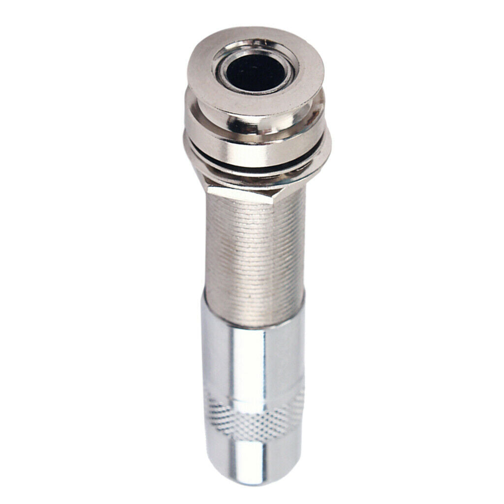 6.35mm 1/4'' Guitar Bass End Pin Input Output   Stereo Socket Plug