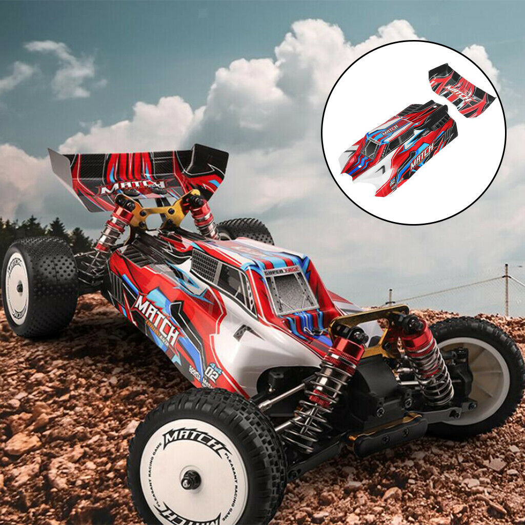 1:10 RC Body Shell with Tail Wing for Wltoys 104001 Crawler Car Trucks