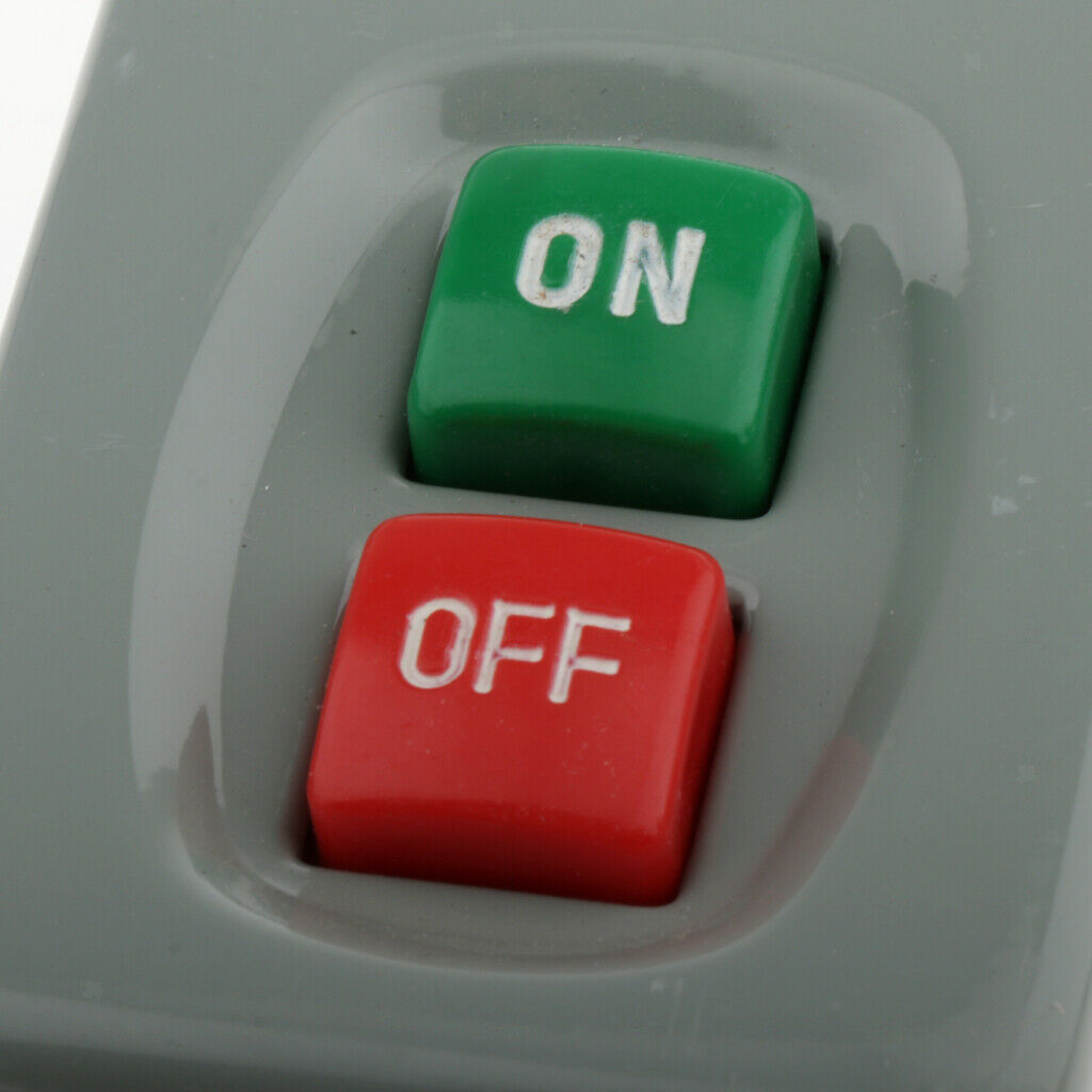 Electric Control KH305 15A Waterproof Start Stop Power Push Button Switch