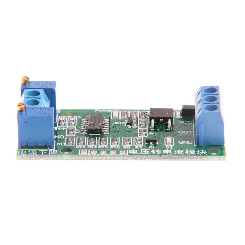 Voltage to Current Transmitter Signal Module 0-5V to 4-20mA Linear Conversion