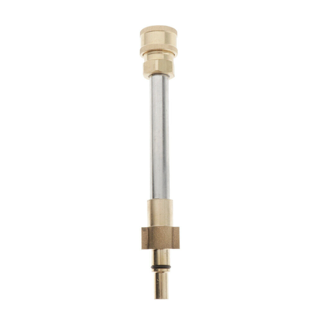 1pc Pressure Washer Adapter 1/4in Quick Connector Car Wash Converter Adapter PA7