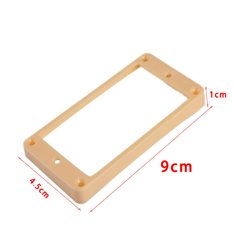 2Pcs Plastic Guitar Humbucker Pickup Mounting Ring Frames For Electric Gu.l8