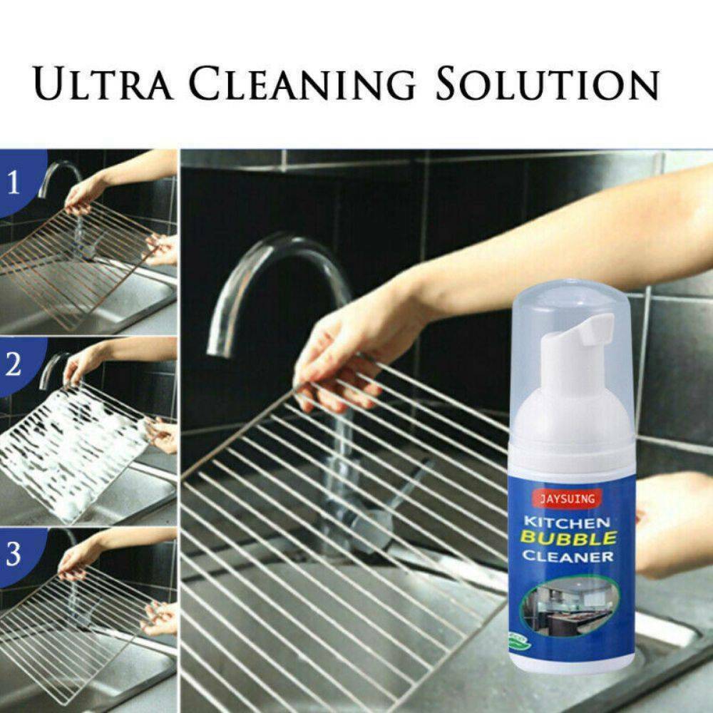 All-Purpose Cleaning Bubble Spray Multi-Purpose Foam Kitchen Grease Fast Cleaner