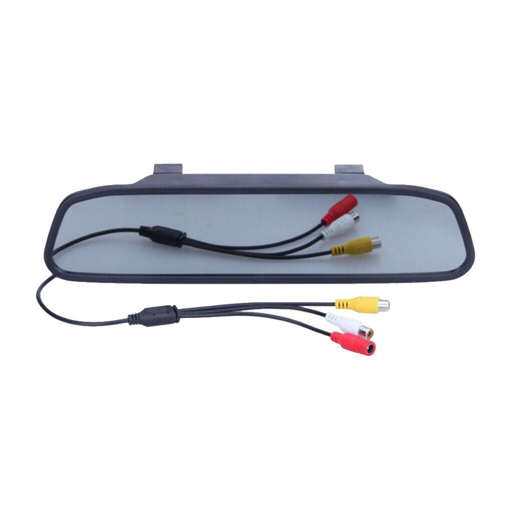 4.3Inch TFT Car LCD RearView DVD Mirror Monitor +