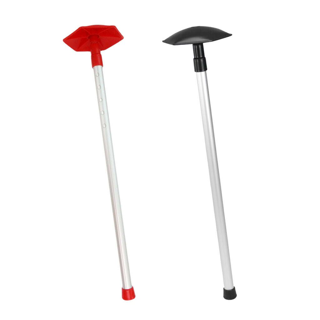 2 Pack Telescopic Golf Travel Club Protector Bag Stiff Arm Backbone Holiday