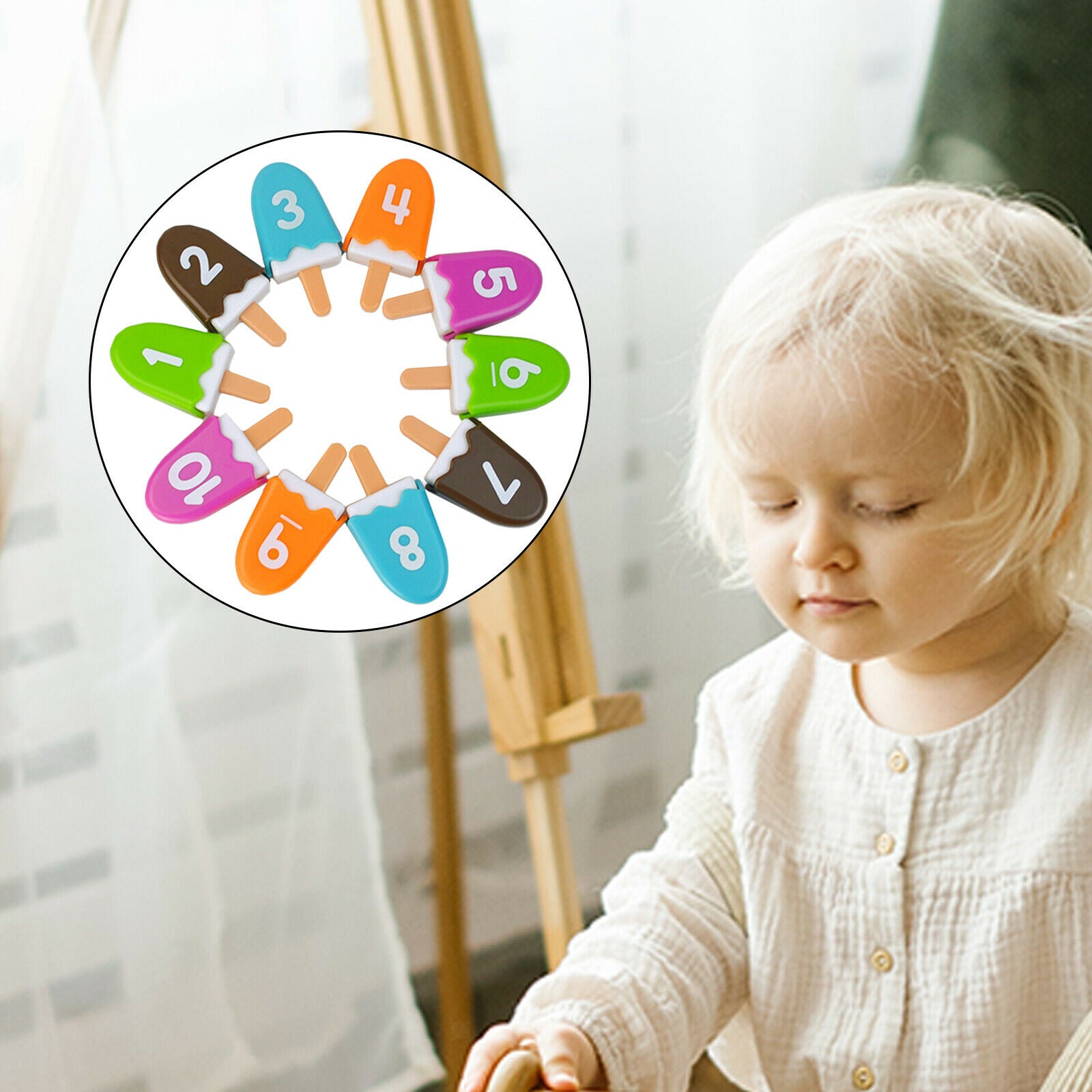 Number Matching Toys Learning Number Educational Gift Number Sorting Games