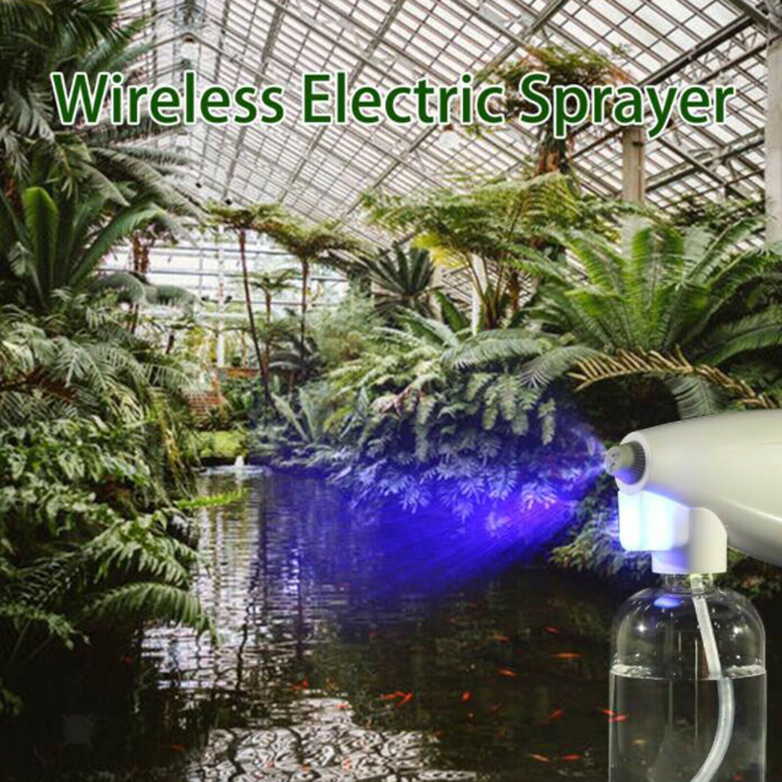 Cordless Electric Sanitizer Spray Sprayer 500ml Disinfectant Gun Home Office