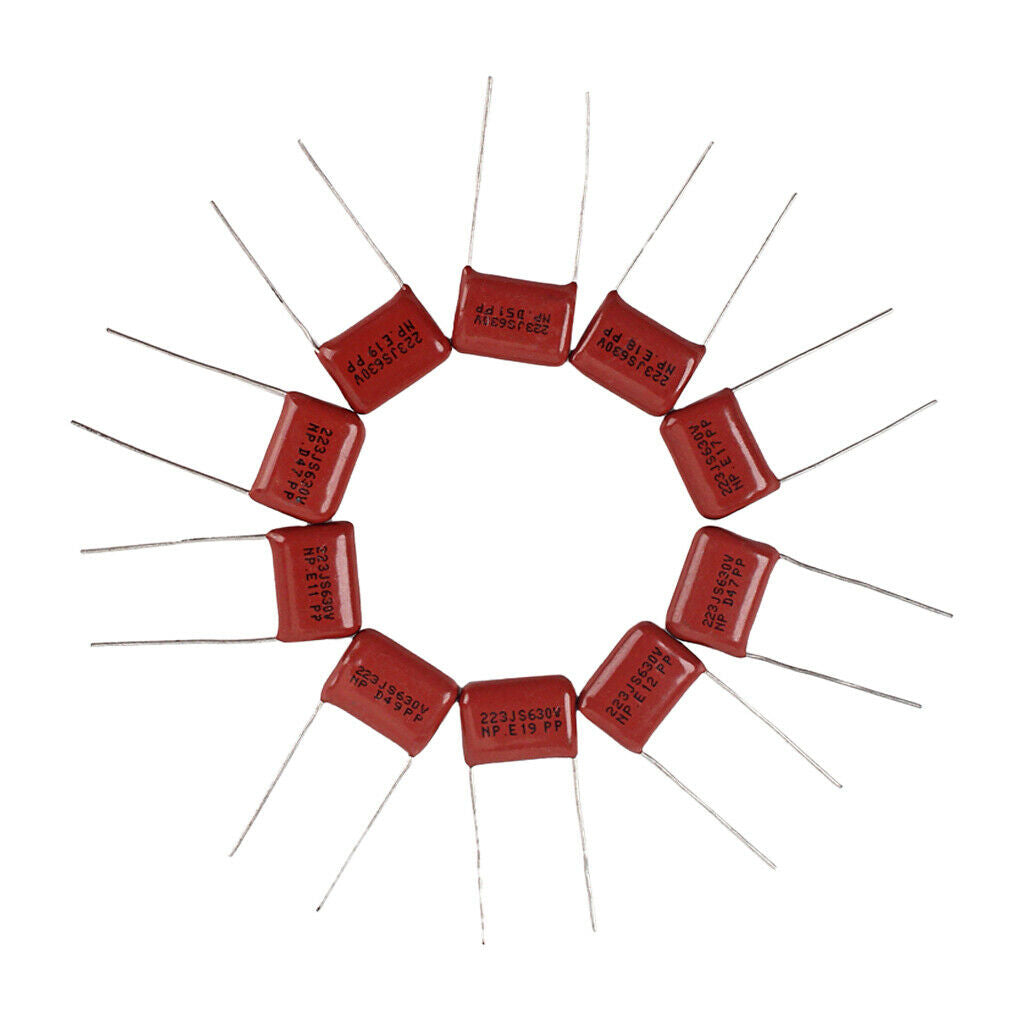 10x Guitar Or Bass Tone Capacitors S630vv 223J For Guitar Or Bass Tone