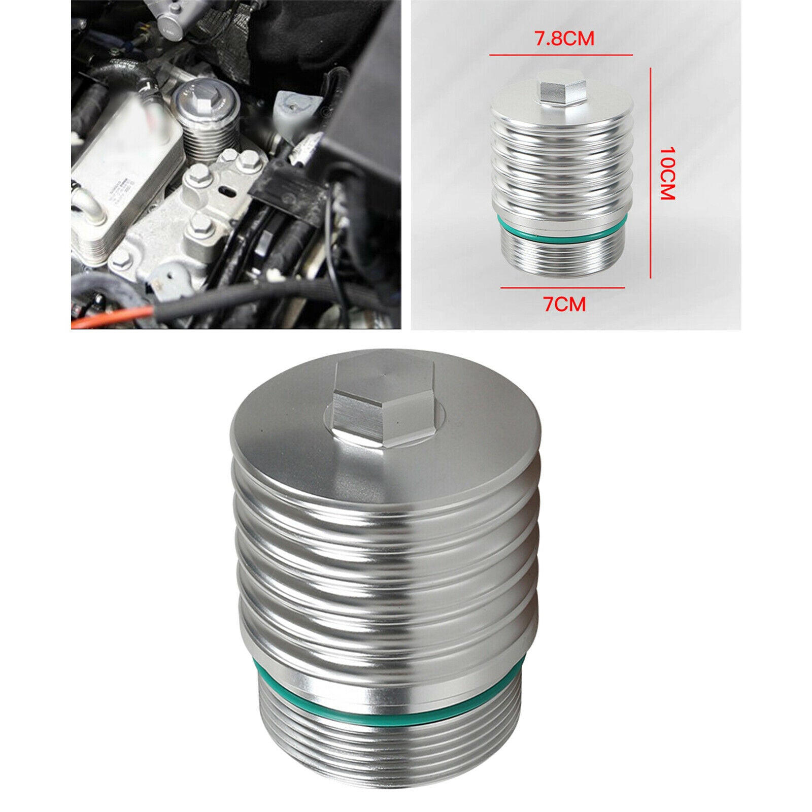 Auto DSG-6 Aluminum Filter Housing for Volkswagen Audi DQ250 Interchange