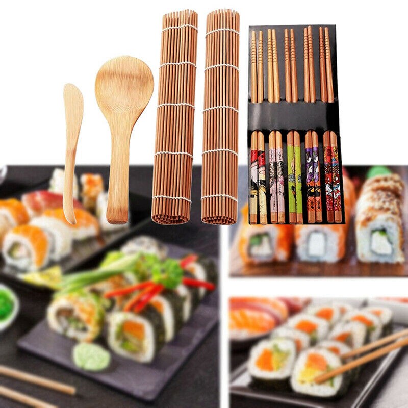 DIY Sushi Maker Set Rice Mold Kitchen Sushi Making Tool Kit Sushi Mold CookiBDA