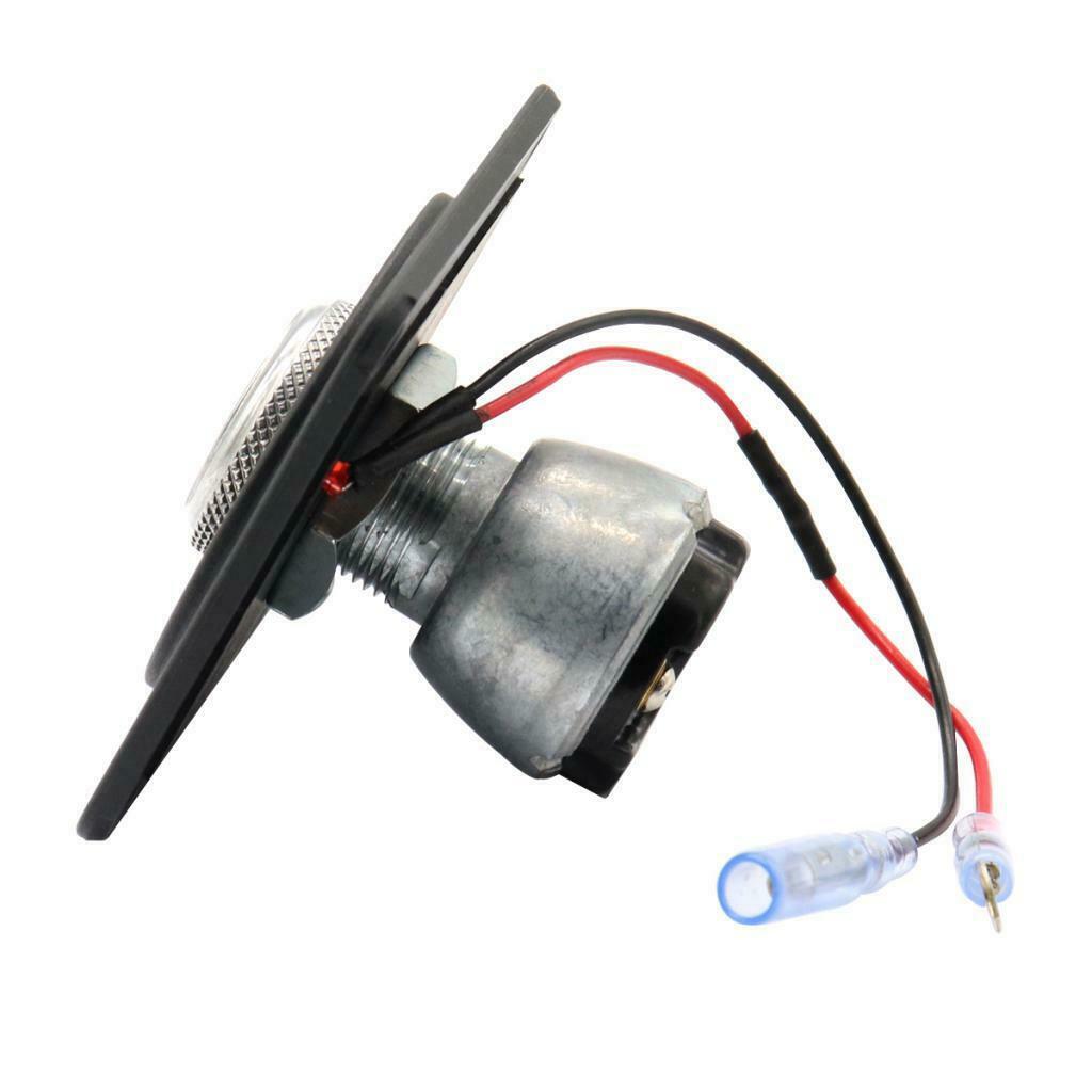Car Auto DC 12V Single Ignition Switch Panel With Keys Engine Start ON-OFF