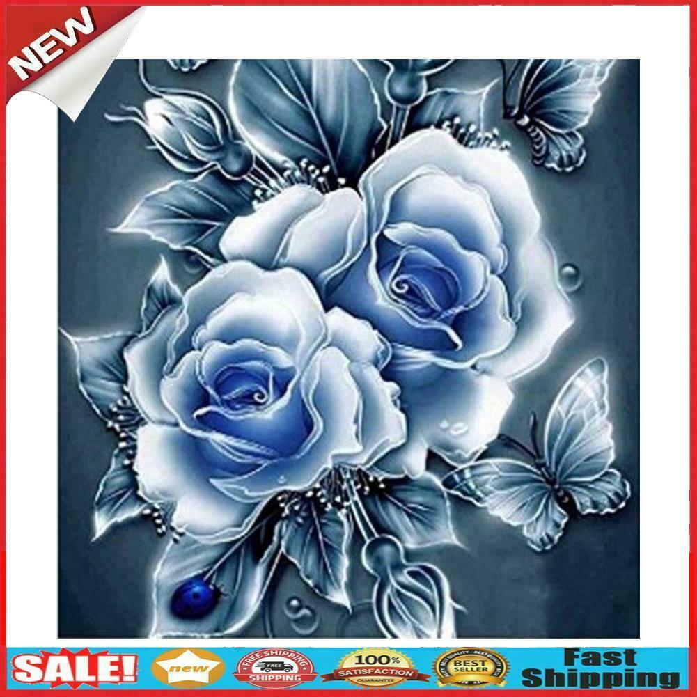 Rose 5D Diamond Painting DIY Mosaic Cross Stitch Kit for Home Embroidery  @