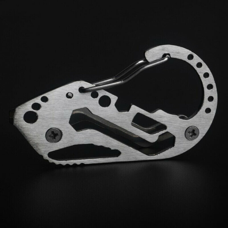 1pc EDC holder clip gadget multipurpose hanger buckle climb tool  Key org.l8