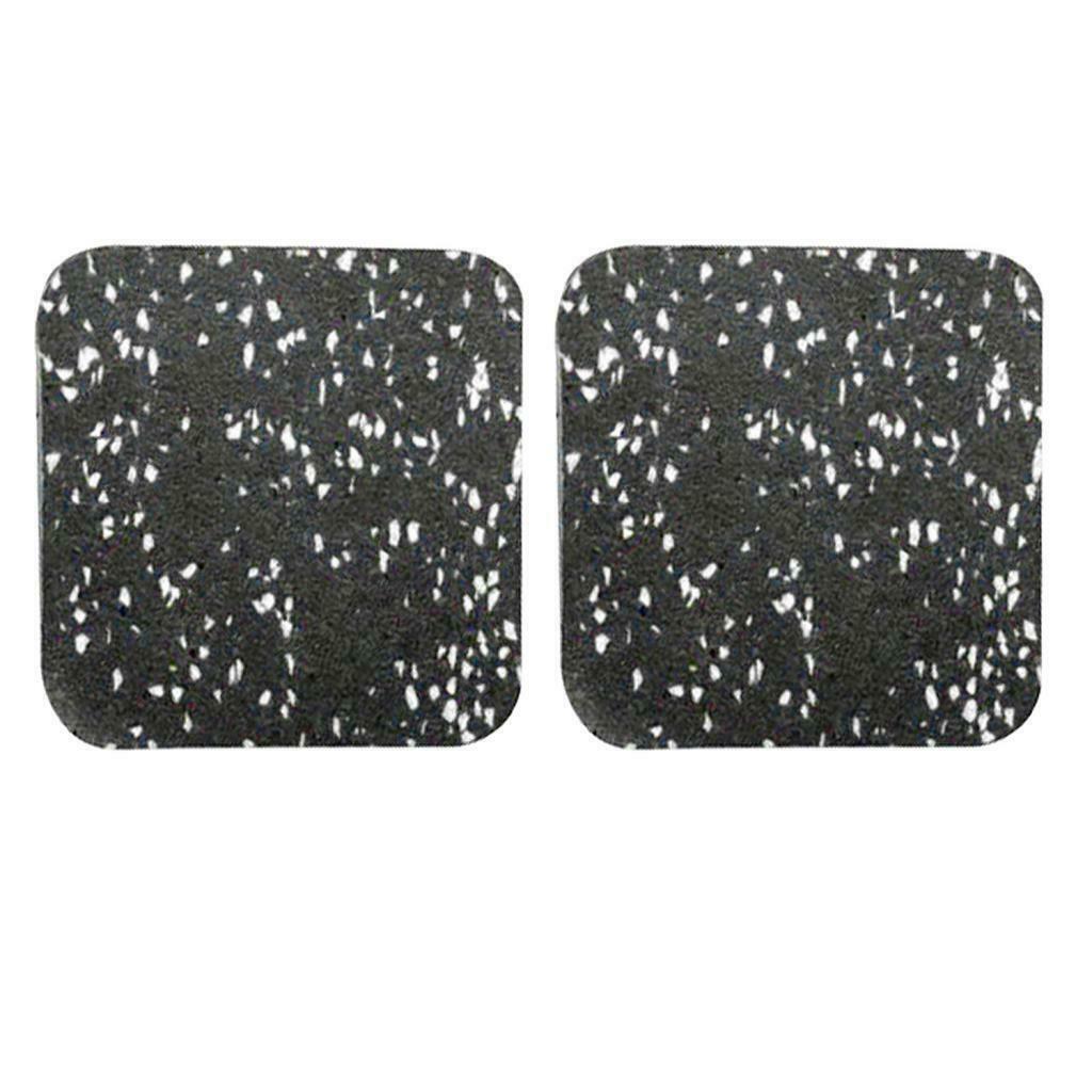 4x Treadmill Sound Insulation Mat Non-Slip Rubber Office Gym Fitness Cushion