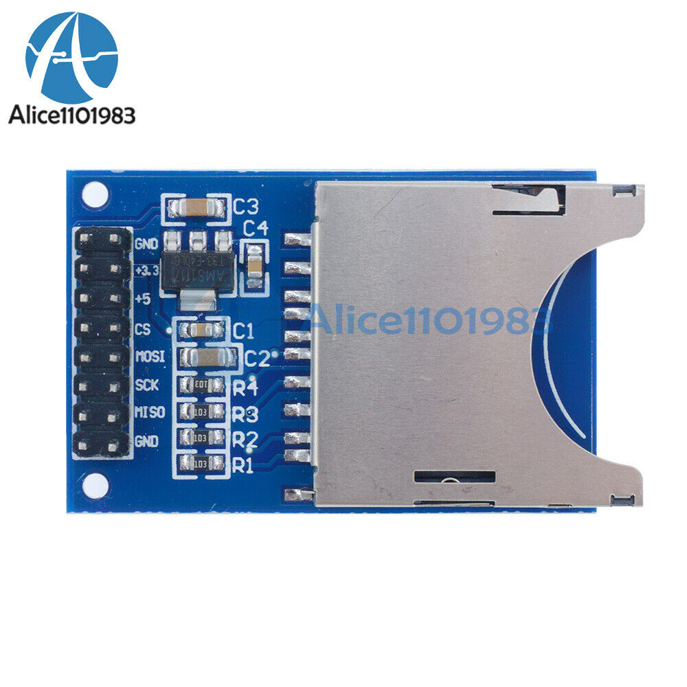 10PCS SD Card Module Slot Socket Reader For Arduino DIY ARM MCU Read And Write