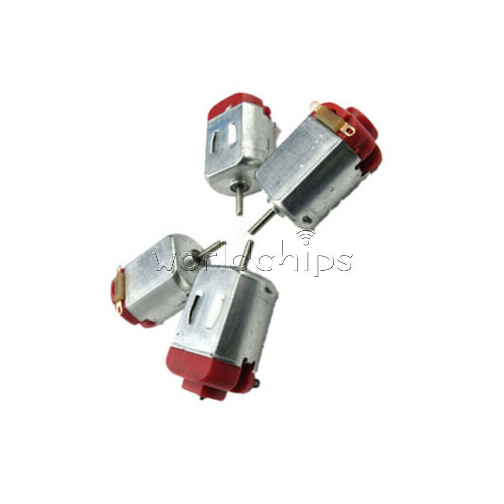 10PCS 3-6V DC 0.35-0.4A R130 motor Type 130 Hobby micro motors 8000 RPM