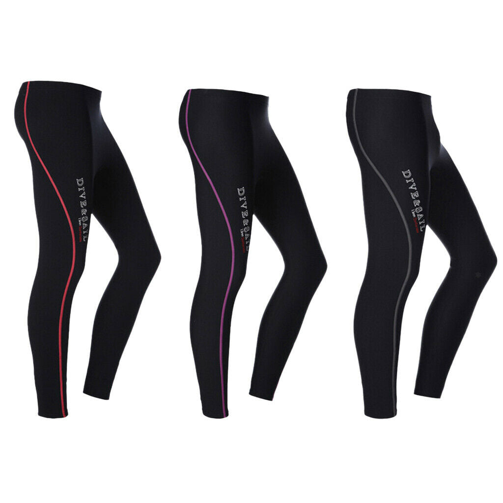 2X 1.5mm Neoprene Scuba Snorkel Surfing Diving Pant Wetsuit XXL Gray for Men