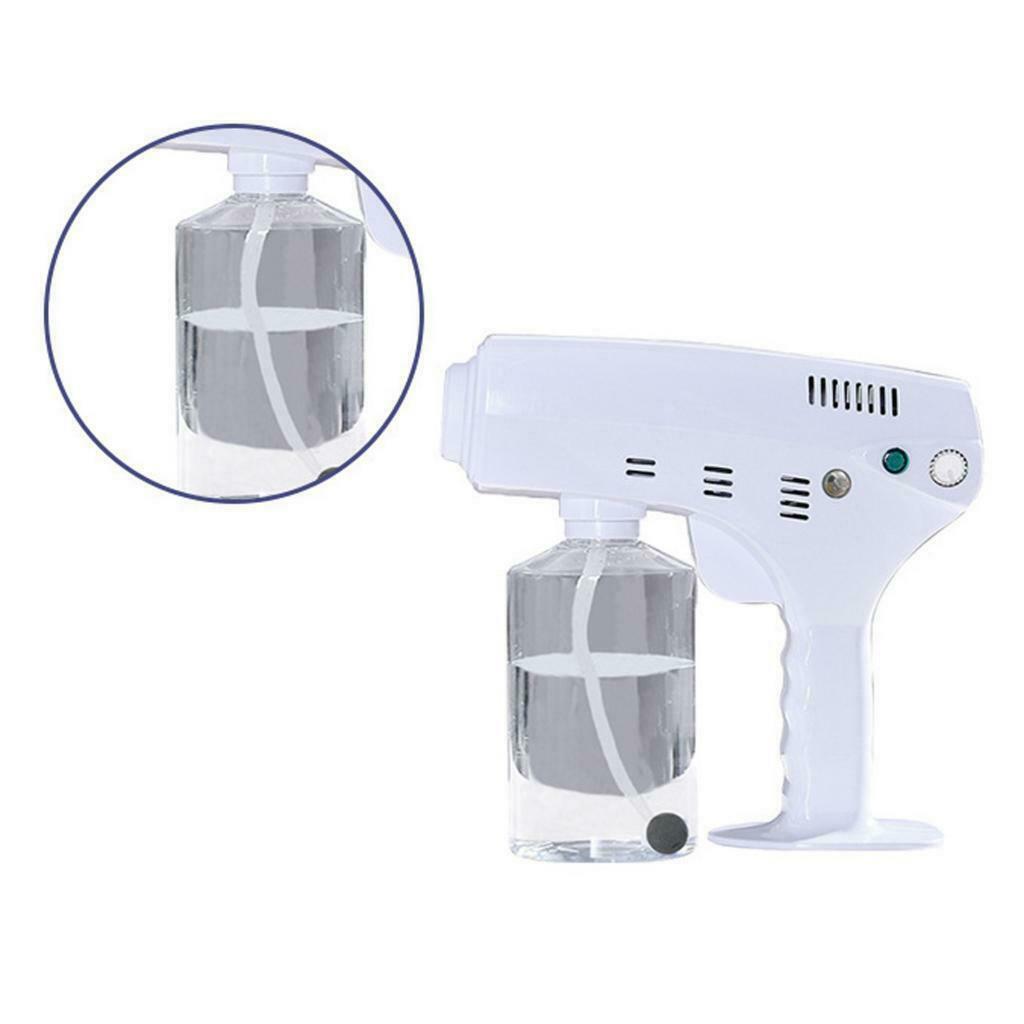 600ml Portable Blue Light Nano Spray Gun Fogging Paint Sprayer USB Charging