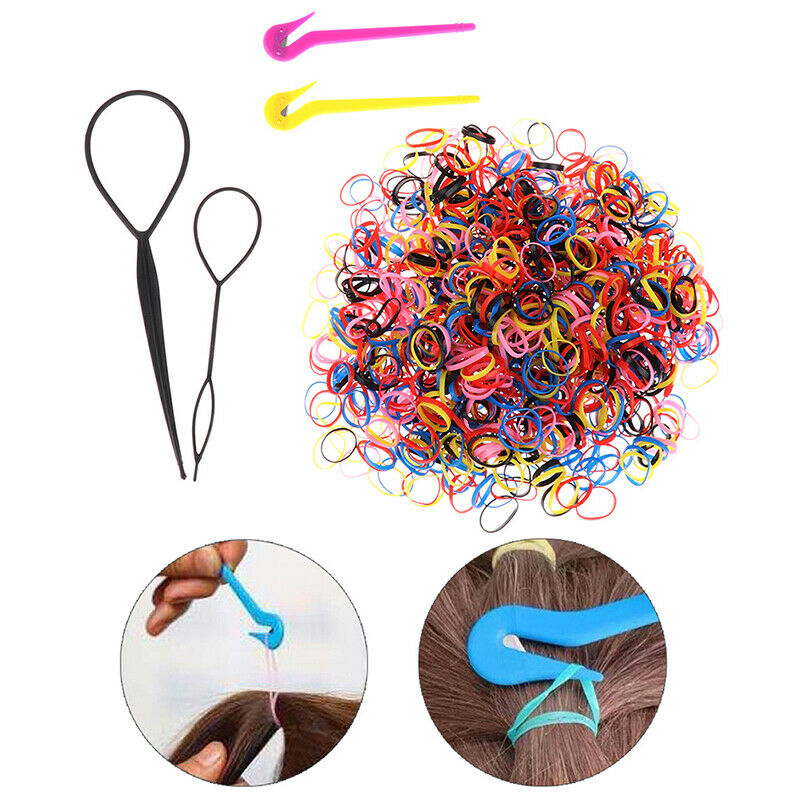 Hair Bands Rubber Cutter Hair Styling Headwear Rubber Band Cutting AccessoriFCA