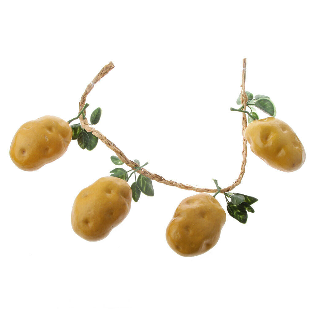 4pcs / String Manmade Potato Toys For Home Garden Decoration Wholesale Lot