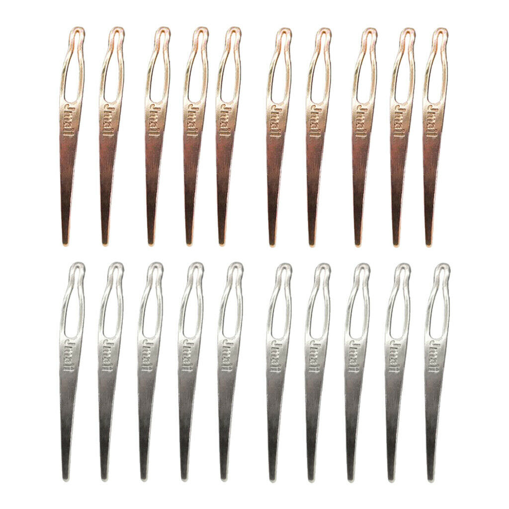 Lot 20Pcs/set Smooth Interlocking Needles Dreads Locks Hooks Starting Tools