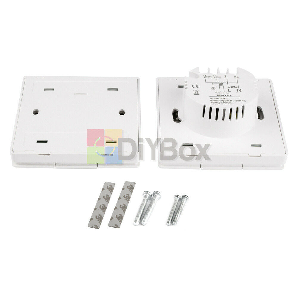 AC 85-250V for Electric Roller Shutter Motor switch With Remote Control Panel
