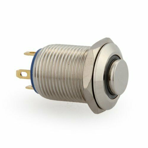 12mm 3V Red LED Momentary On/Off Push Buttons Switch for Car Auto Boat B8W1W1