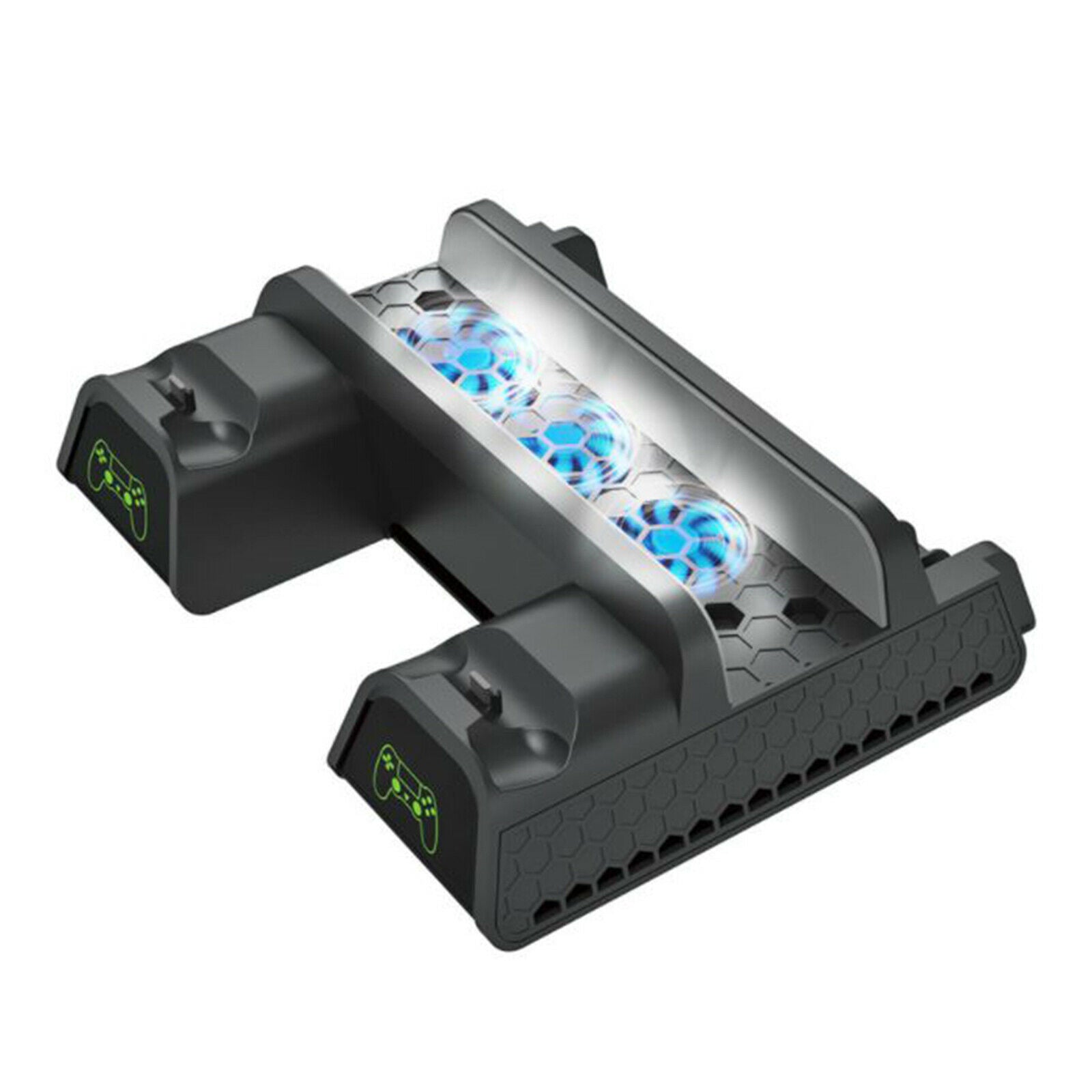 Cooling Stand Controller Charging Station Dock Game Storage for PS4 Console