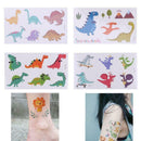 10 Sheets Temporary Animal Tattoos for Kids Children Jungle Zoo Party Supply