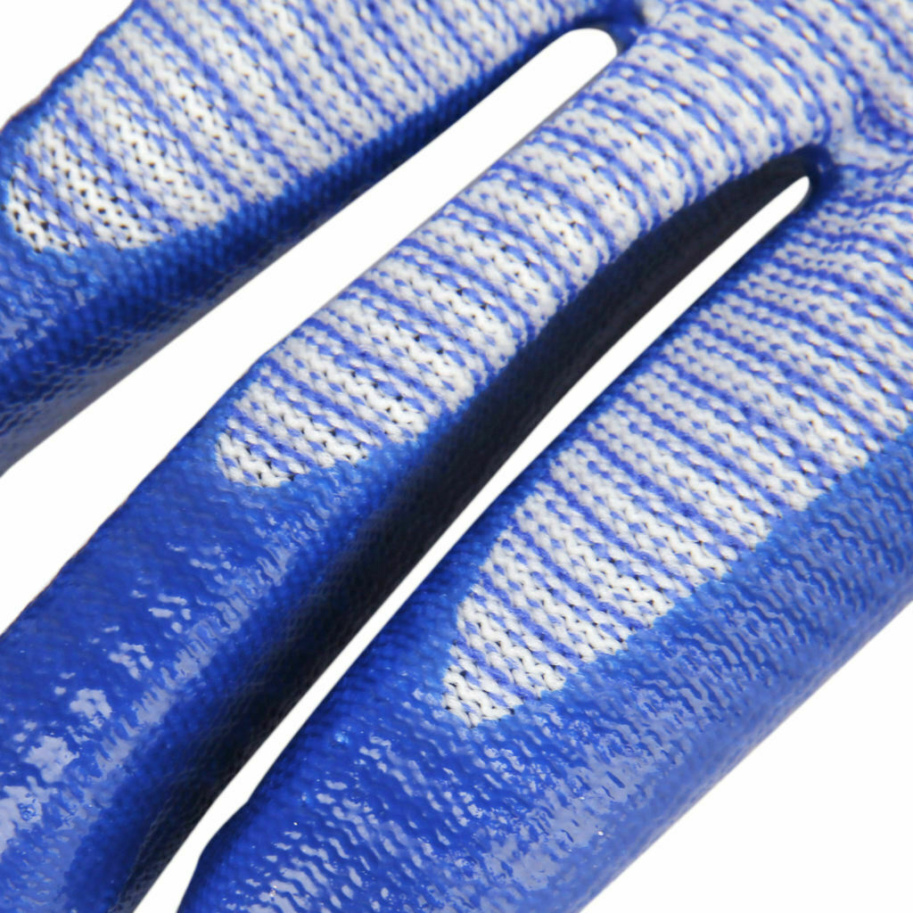 Bite-proof Protective Gloves for Hamsters Work Blue Zebra Crossing