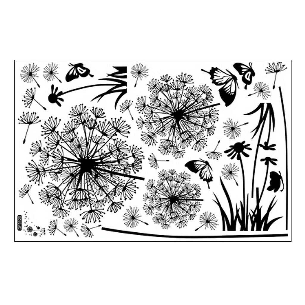 Black  Wall Decals Baby Nursery Kids Bedroom Stickers Art Decor
