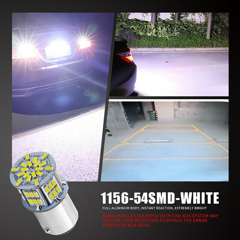 1156 LED Bulb White 1003 BA15S 1141 7506 LED Light Bulbs for RV Car Camper TraL9