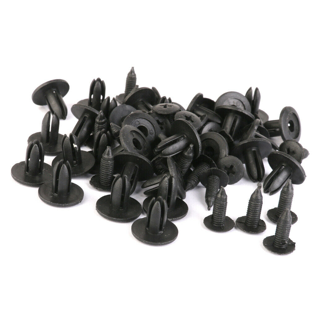 30x Car Door Moulding & Trim Panel Retainer Screw Clips For GM 90467-06017