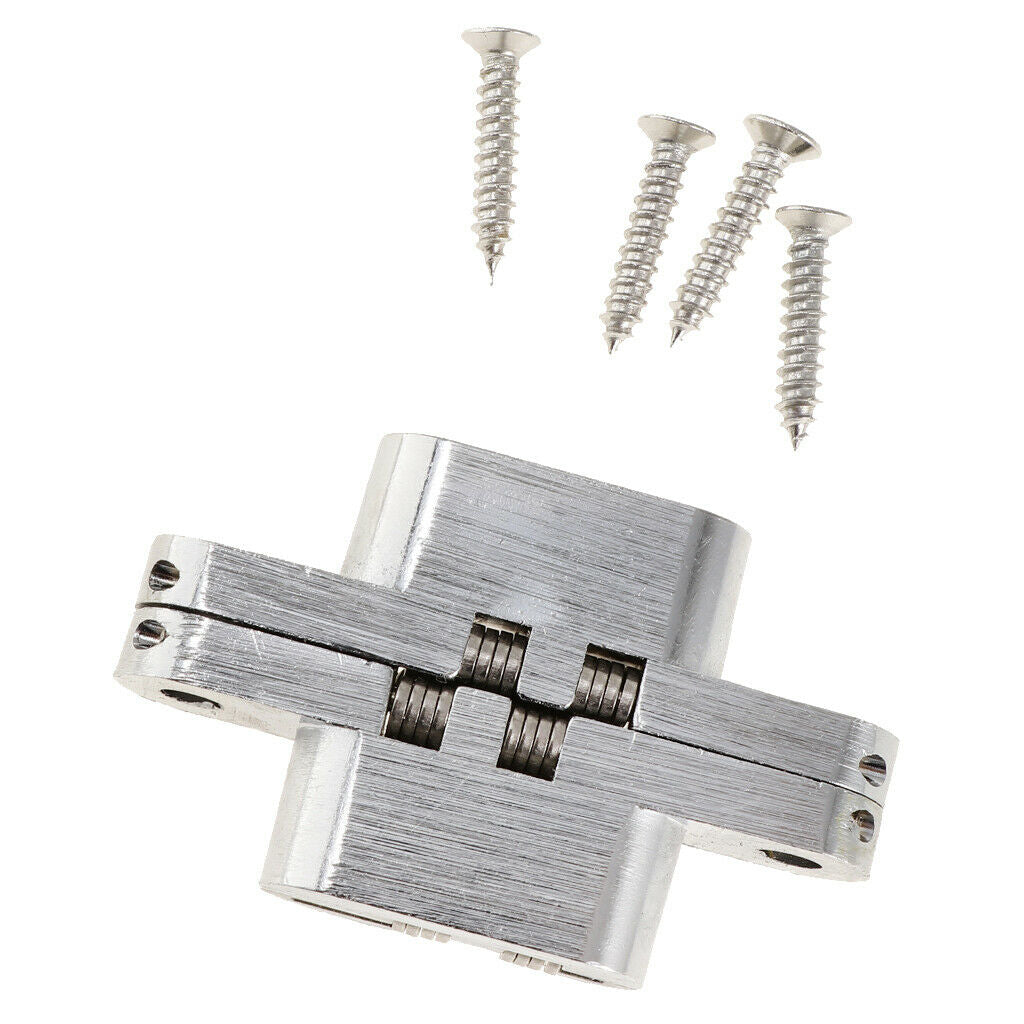 Heavy Duty Cross Hinges Invisible Folding Door Furniture Hinges 10kg Bearing