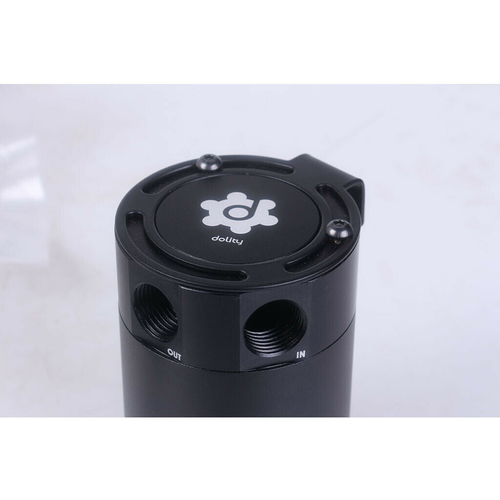 Universal 2 Port Oil Catch Can Reservoir Vent Filter