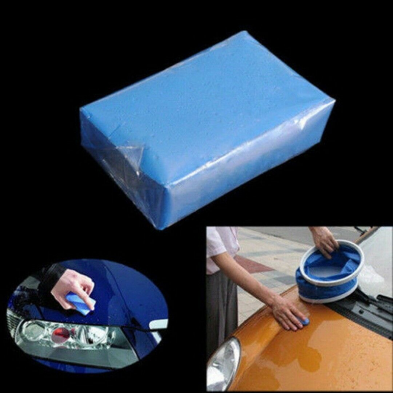 1pcs Clay Bar Detailing  Car Clean Wash Cleaner Sludge Mud Remove Blue Auto