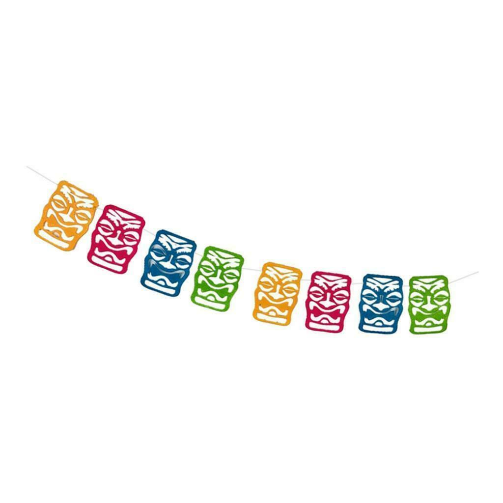 Hawaiian Flag Bunting Hanging Banner Beach Luau Home Party Ornaments Favor