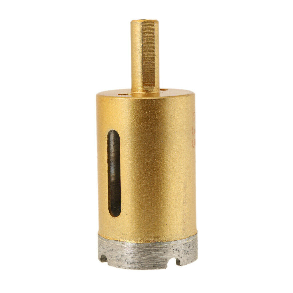 3PCS DIAMOND HOLESAW TILE CERAMIC GLASS SLATE PORCELAIN MARBLE DRILL BITS US