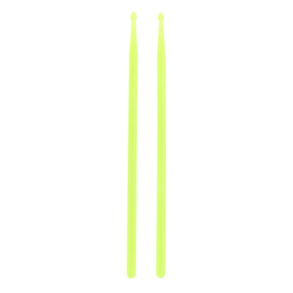 Novelty 1 Pair Luminous Drumsticks Clear Sound for Drummer Performance Stage