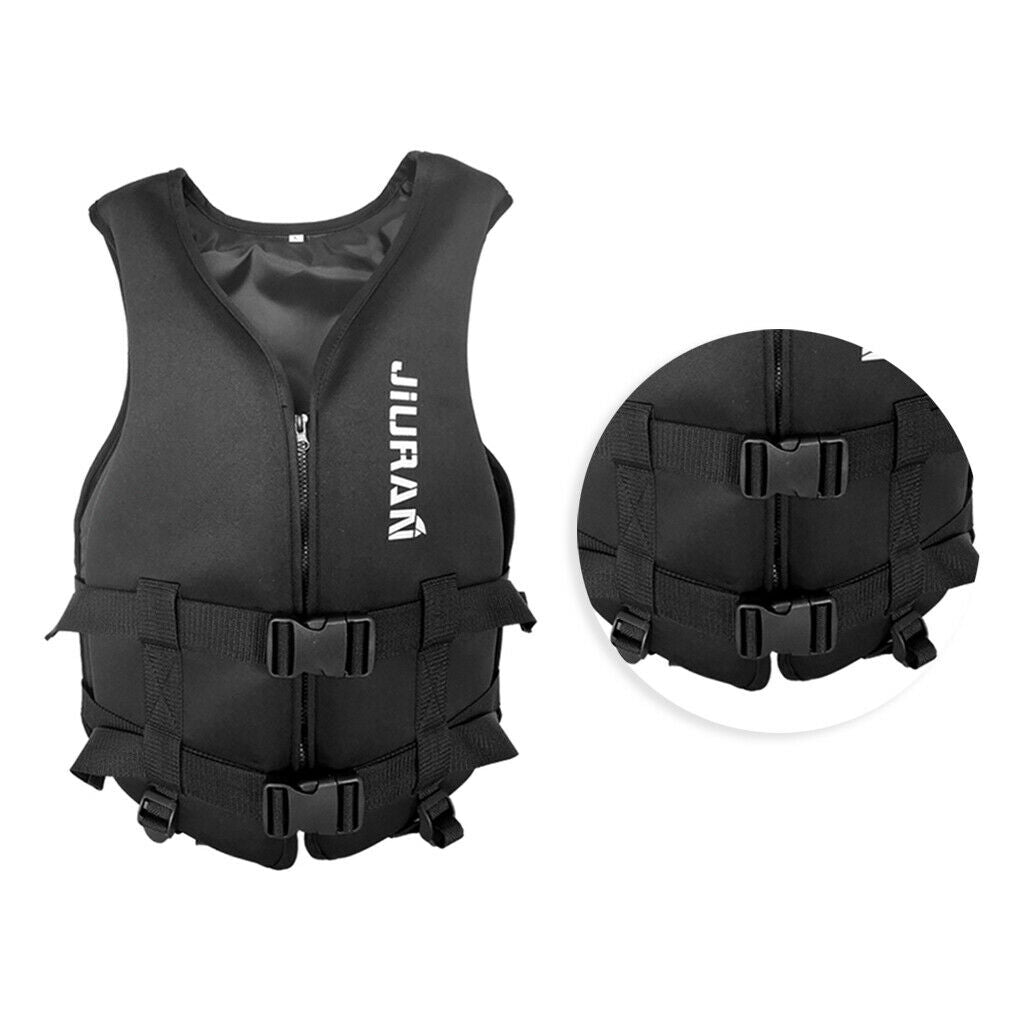 2Pcs Sailing Life Jacket Life Vest Neoprene Aid Floater Personal Emergency