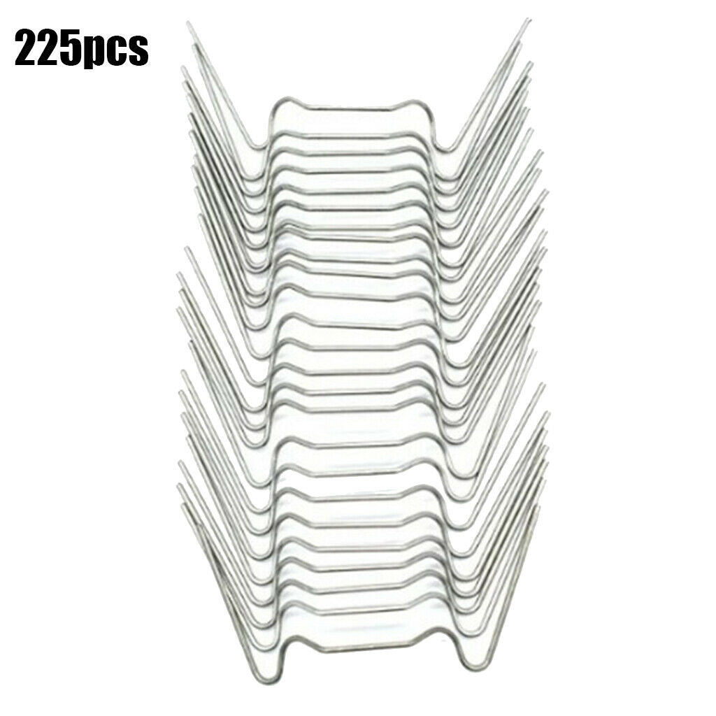 225pcs/pack W Type Glazing Clips Stainless Steel for Greenhouse Universal