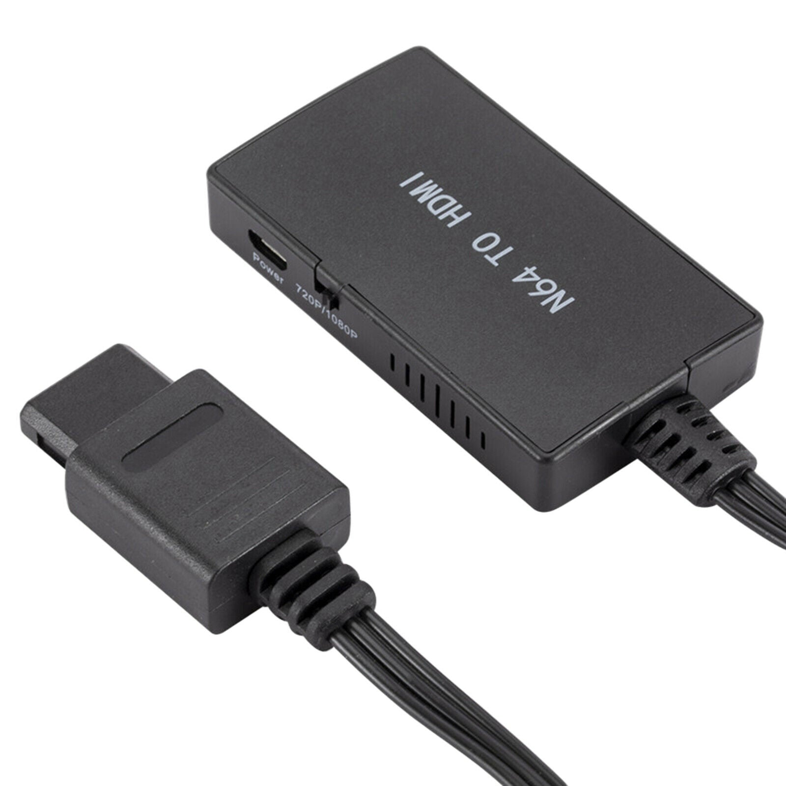 1 Set N64 To HDMI Converter Adapter Plug and Play Tools for N64 Consoles