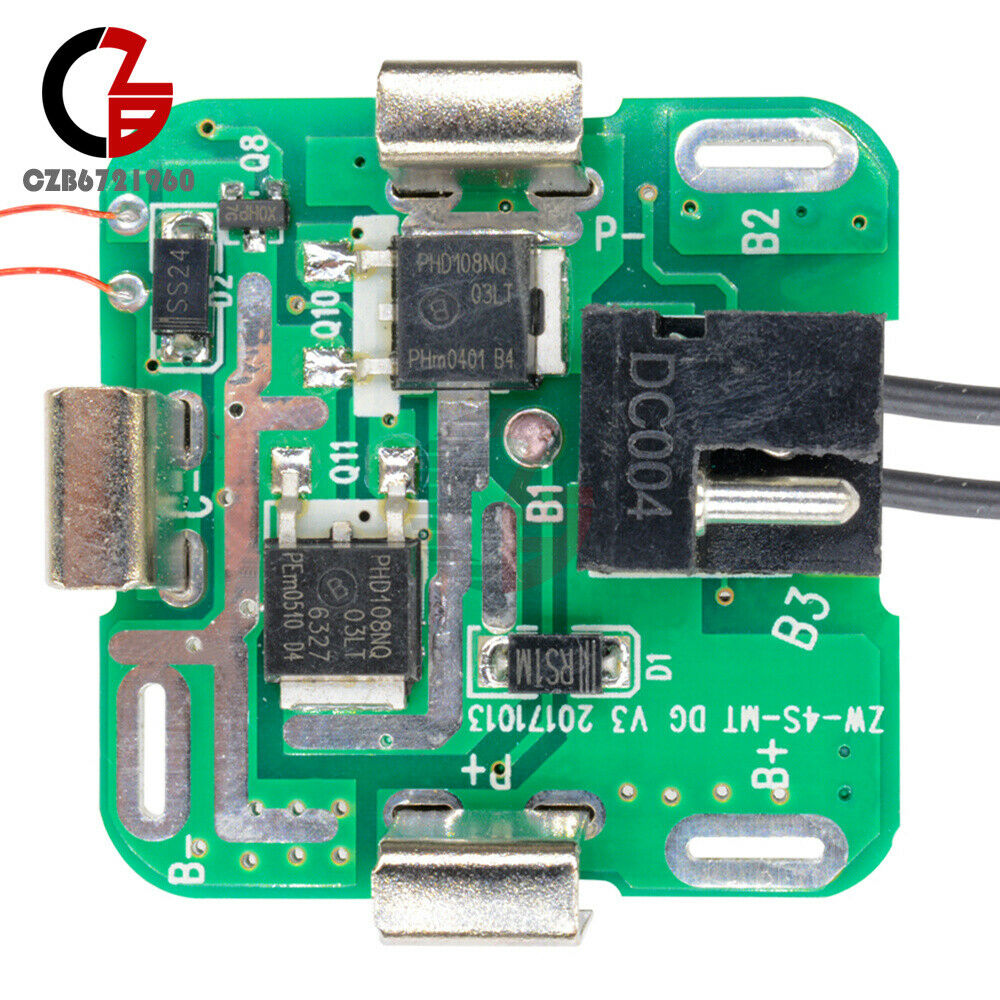 Lithium Battery Charger Protection BMS Board Li-ion Module 4S 40A 14.8/16.8V