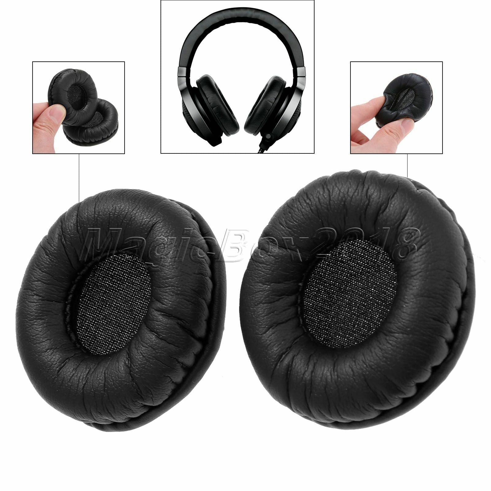 Replacement Ear Pads Pillow Earpad Cushion for Telex Airman 750 Aviation Headset